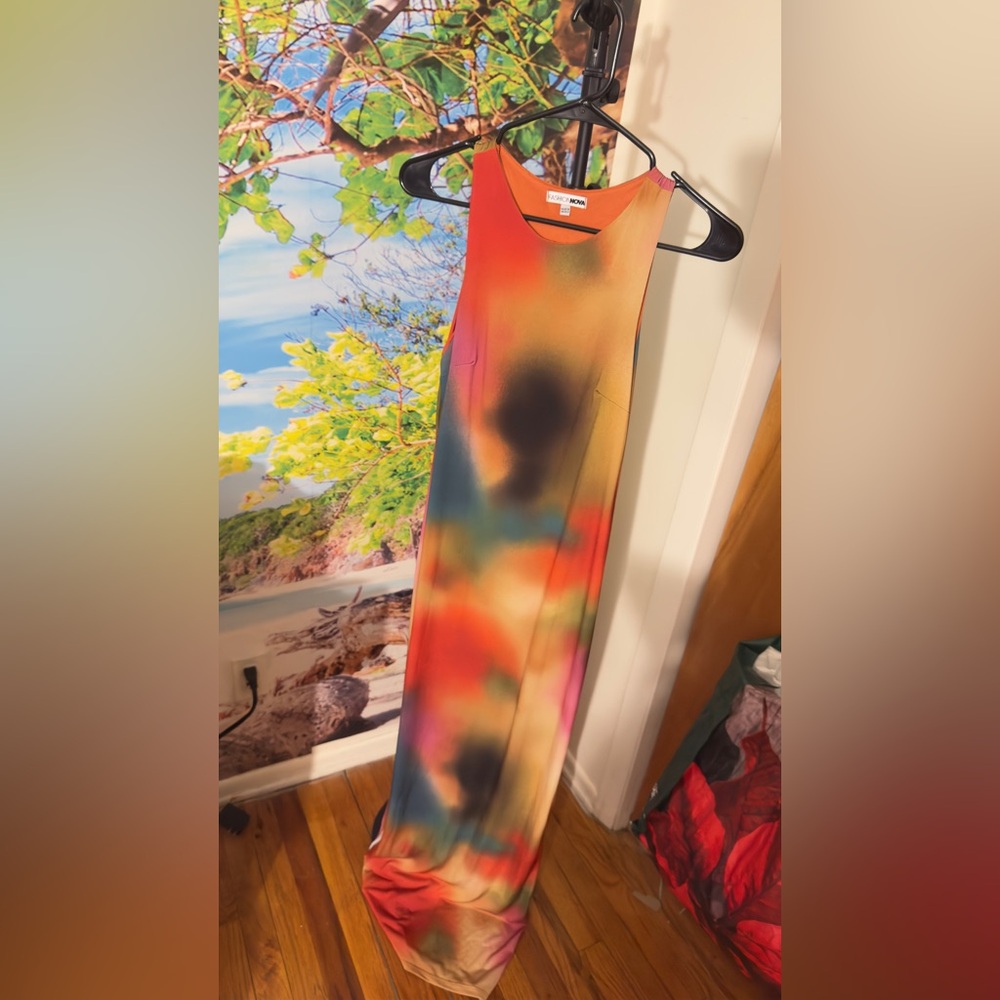 Fashion Nova Multicolor Maxi Dress